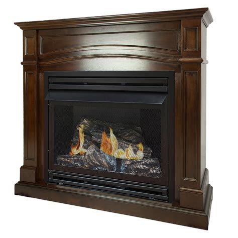 75-in 30000-BTU Dual-Burner Vent-free <b>Gas Fireplace</b> Logs with Thermostat in the <b>Gas Fireplace</b> Logs department at <b>Lowe's. . Lowes gas fireplace